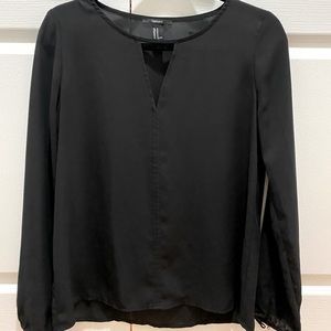 Forever 21 black blouse